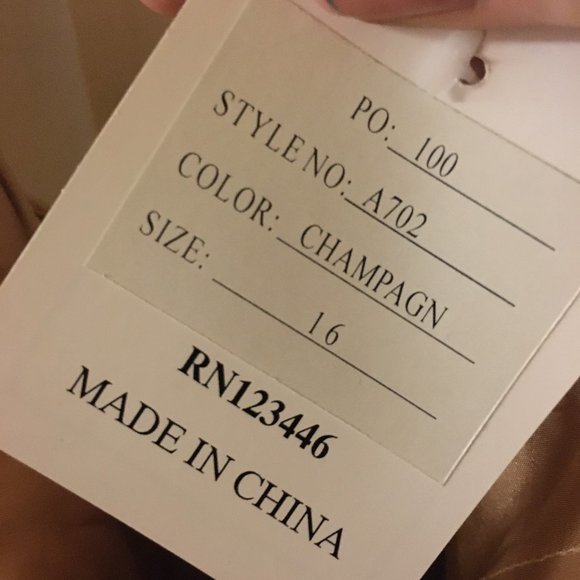 COPY - Azure Ballgown -216 $200 or $150 (covers label upgrade) - Picture 9 of 15